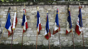 France, Castres, 2023-07-14. French paratroopers and police forces celebrate the 14 of july, bastille day, in Castres. P