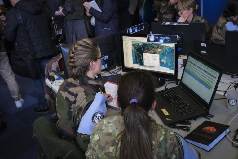 France, Toulouse, 2024-03-07. AsterX 2024, organized by the french Space Command and a year of preparation, unites 140 g
