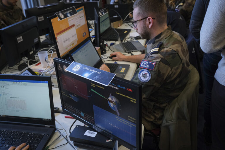 France, Toulouse, 2024-03-07. AsterX 2024, organized by the french Space Command and a year of preparation, unites 140 g