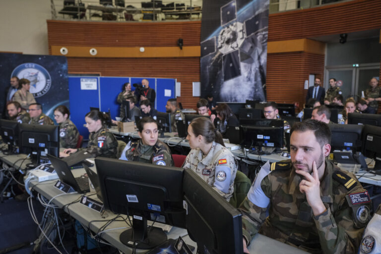 France, Toulouse, 2024-03-07. AsterX 2024, organized by the french Space Command and a year of preparation, unites 140 g