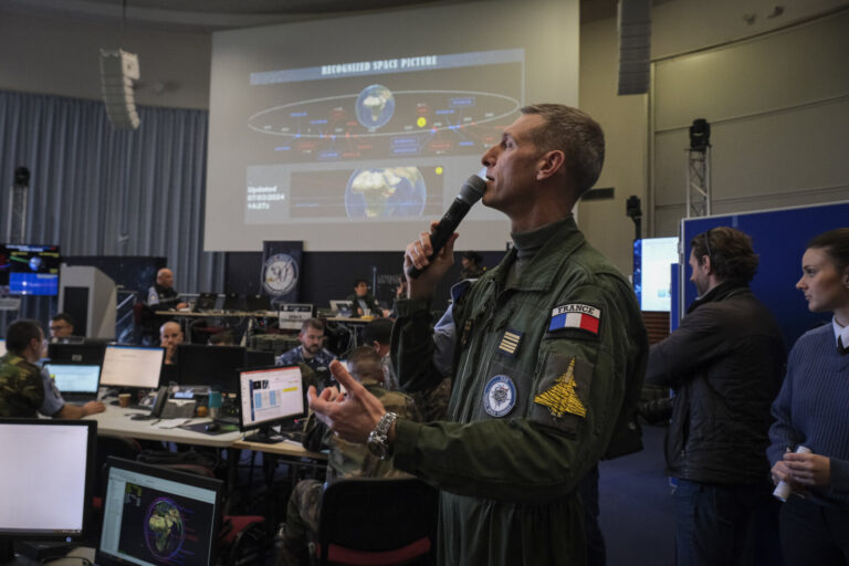 France, Toulouse, 2024-03-07. AsterX 2024, organized by the french Space Command and a year of preparation, unites 140 g