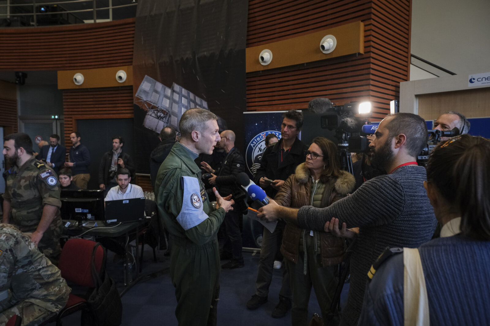 France, Toulouse, 2024-03-07. AsterX 2024, organized by the french Space Command and a year of preparation, unites 140 g