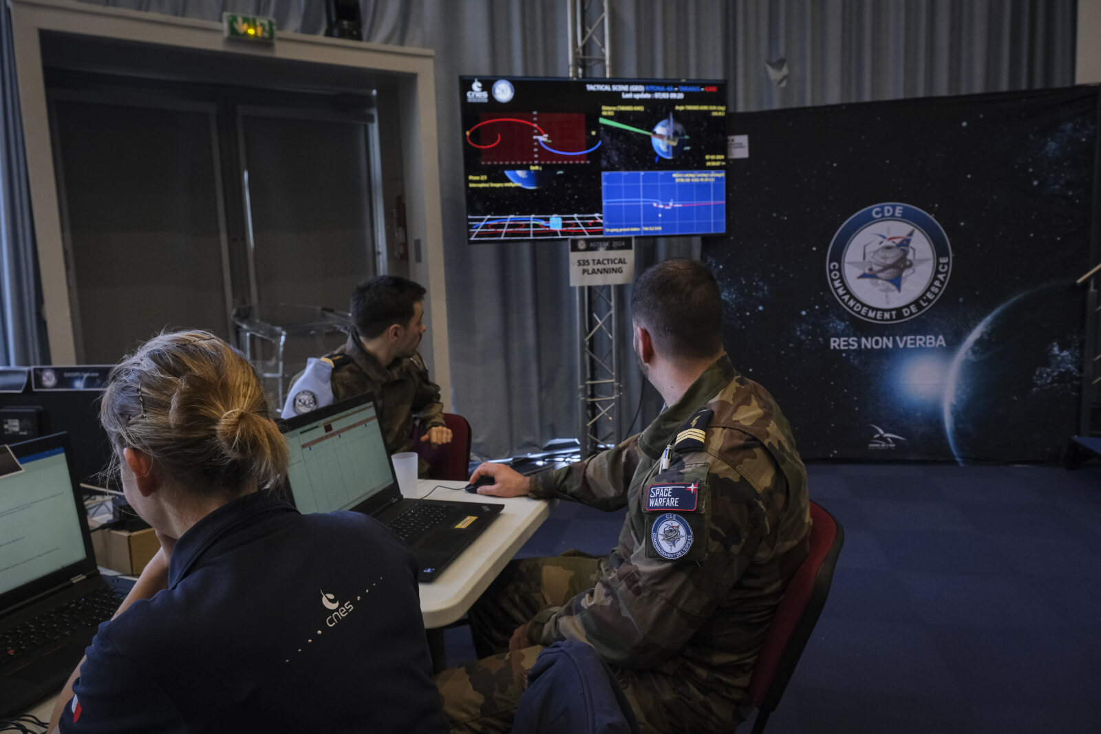 France, Toulouse, 2024-03-07. AsterX 2024, organized by the french Space Command and a year of preparation, unites 140 g