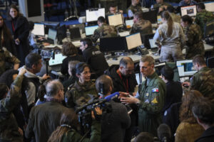 France, Toulouse, 2024-03-07. AsterX 2024, organized by the french Space Command and a year of preparation, unites 140 g