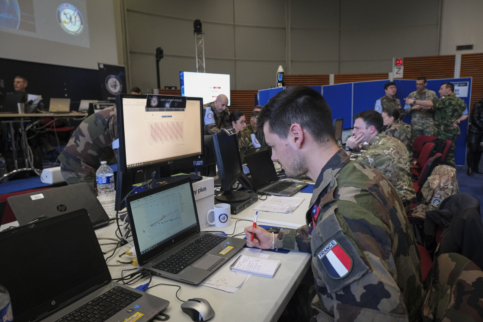 France, Toulouse, 2024-03-07. AsterX 2024, organized by the french Space Command and a year of preparation, unites 140 g