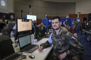 France, Toulouse, 2024-03-07. AsterX 2024, organized by the french Space Command and a year of preparation, unites 140 g