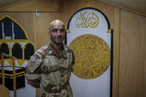 French soldiers deployed in an out-of-town operation in Mali have the opportunity to practice their religion thanks to G