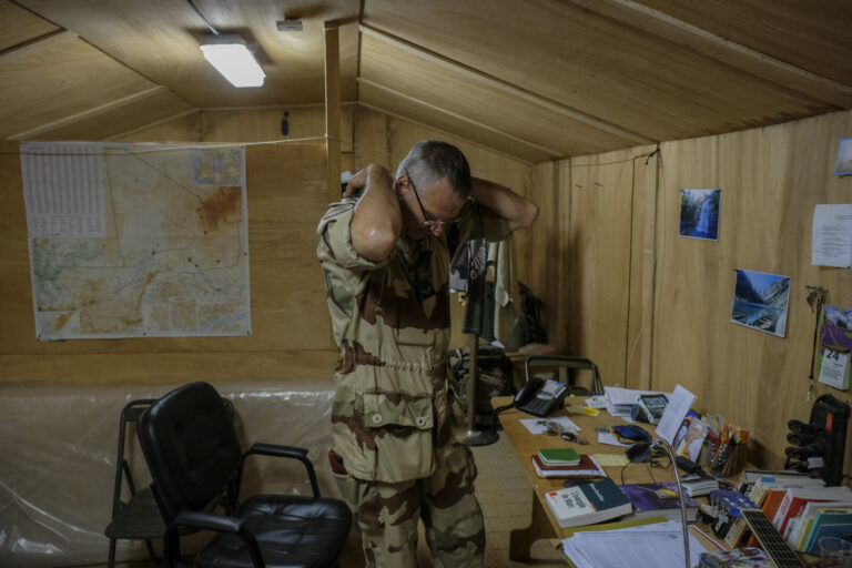 French soldiers deployed in an out-of-town operation in Mali have the opportunity to practice their religion thanks to G