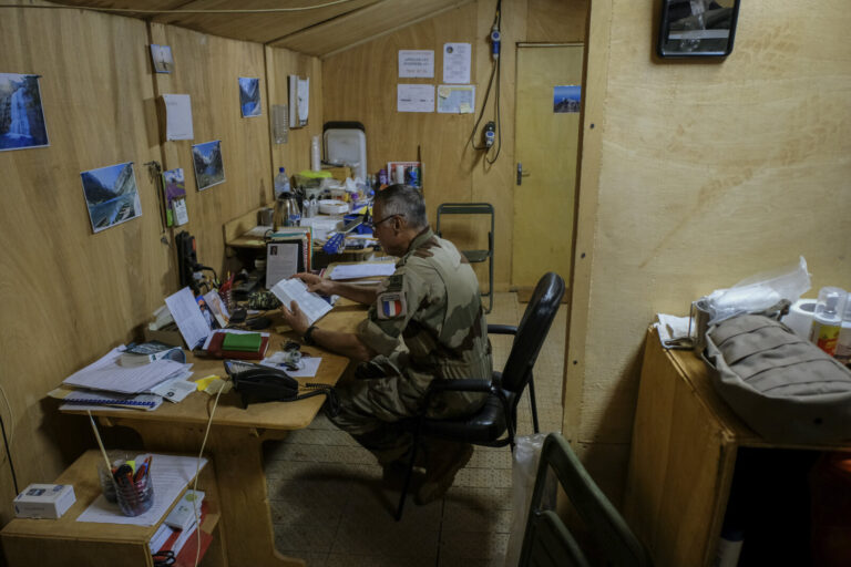 French soldiers deployed in an out-of-town operation in Mali have the opportunity to practice their religion thanks to G