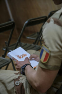 French soldiers deployed in an out-of-town operation in Mali have the opportunity to practice their religion thanks to G