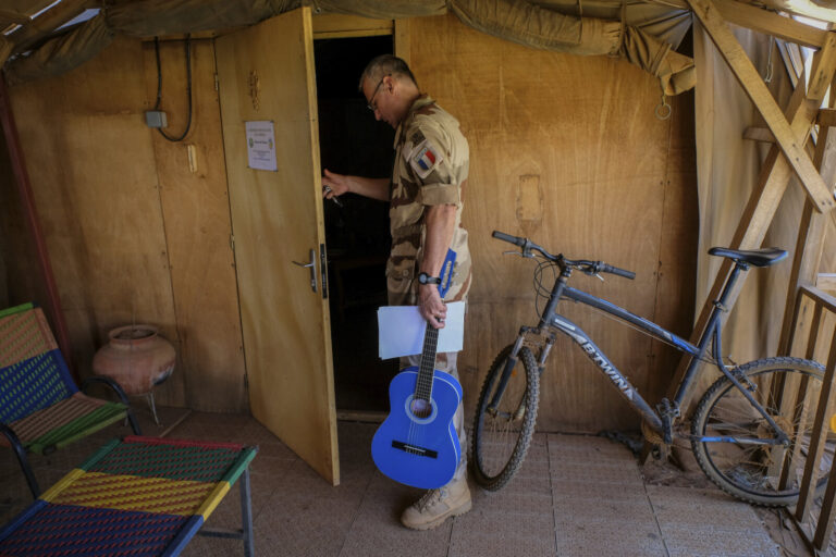 French soldiers deployed in an out-of-town operation in Mali have the opportunity to practice their religion thanks to G