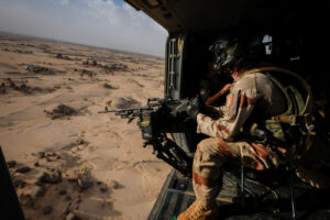 Mali, Kidal, 2018-08-22. French soldiers during Barkhane military operation in Kidal, in north of Mali. Photograph by Fr