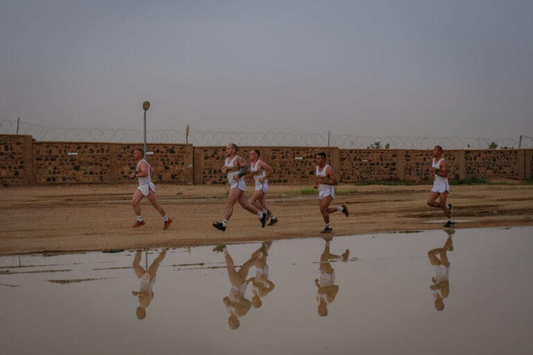 Mali, Kidal, 2018-08-22. French soldiers during Barkhane military operation in Kidal, in north of Mali. Photograph by Fr