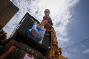 Mali, Kidal, 2018-08-22. French soldiers during Barkhane military operation in Kidal, in north of Mali. Photograph by Fr