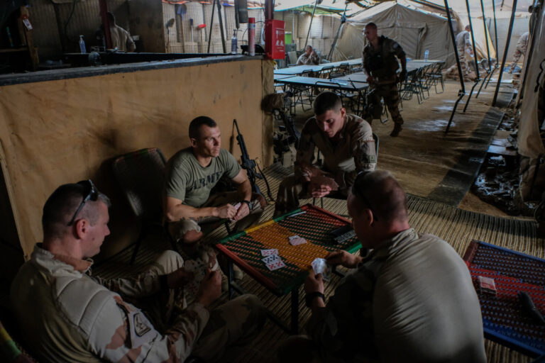 Mali, Kidal, 2018-08-22. French soldiers during Barkhane military operation in Kidal, in north of Mali. Photograph by Fr