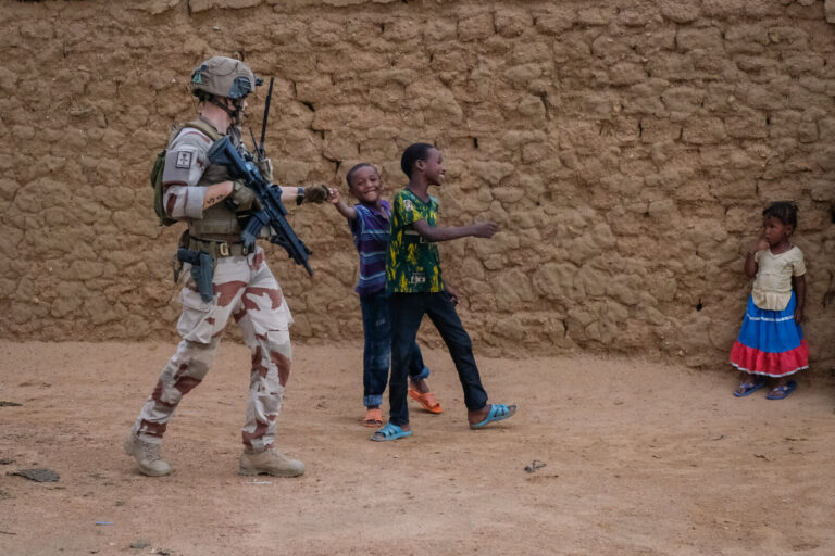 Mali, Kidal, 2018-08-22. French soldiers during Barkhane military operation in Kidal, in north of Mali. Photograph by Fr