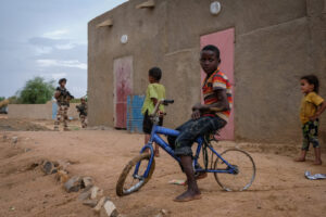 Mali, Kidal, 2018-08-22. French soldiers during Barkhane military operation in Kidal, in north of Mali. Photograph by Fr