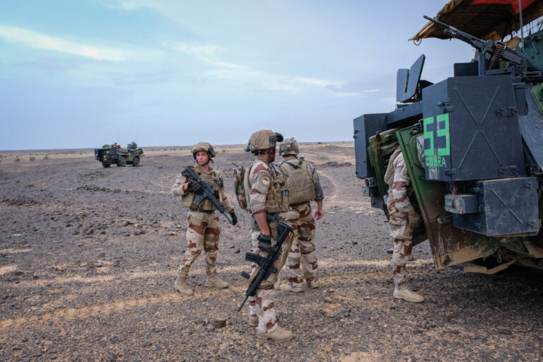 Mali, Kidal, 2018-08-22. French soldiers during Barkhane military operation in Kidal, in north of Mali. Photograph by Fr