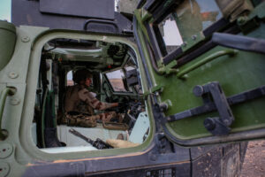 Mali, Kidal, 2018-08-22. French soldiers during Barkhane military operation in Kidal, in north of Mali. Photograph by Fr