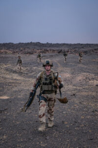 Mali, Kidal, 2018-08-22. French soldiers during Barkhane military operation in Kidal, in north of Mali. Photograph by Fr