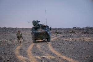 Mali, Kidal, 2018-08-22. French soldiers during Barkhane military operation in Kidal, in north of Mali. Photograph by Fr