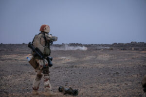 Mali, Kidal, 2018-08-22. French soldiers during Barkhane military operation in Kidal, in north of Mali. Photograph by Fr