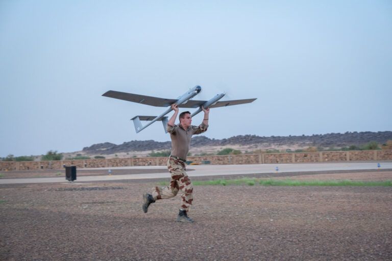Mali, Kidal, 2018-08-22. French soldiers during Barkhane military operation in Kidal, in north of Mali. Photograph by Fr