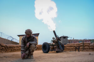 Mali, Kidal, 2018-08-22. French soldiers during Barkhane military operation in Kidal, in north of Mali. Photograph by Fr