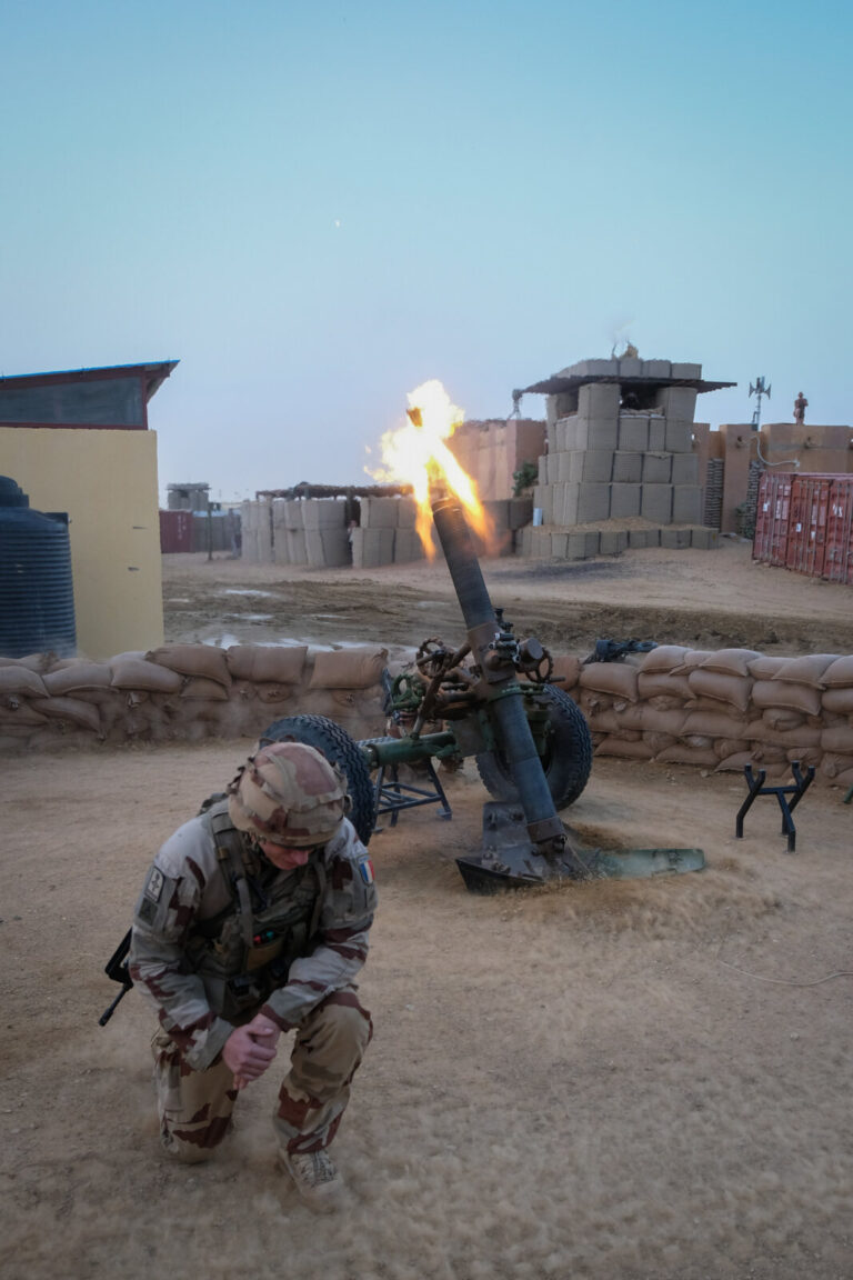 Mali, Kidal, 2018-08-22. French soldiers during Barkhane military operation in Kidal, in north of Mali. Photograph by Fr