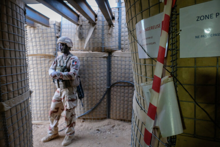 Mali, Kidal, 2018-08-22. French soldiers during Barkhane military operation in Kidal, in north of Mali. Photograph by Fr