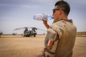 Three Royal Air Force Chinook heavy lift helicopters are now fully operational and are supporting French counter-terrori