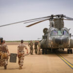 Three Royal Air Force Chinook heavy lift helicopters are now fully operational and are supporting French counter-terrori