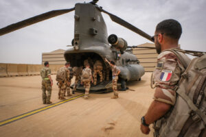 Three Royal Air Force Chinook heavy lift helicopters are now fully operational and are supporting French counter-terrori