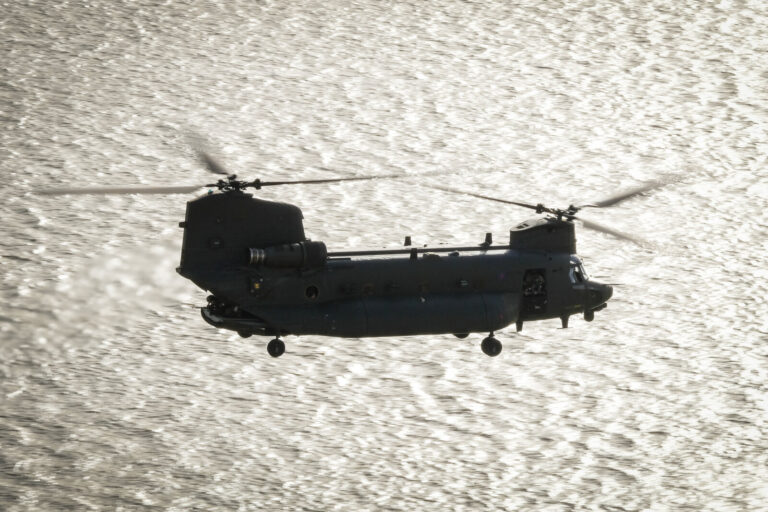 Three Royal Air Force Chinook heavy lift helicopters are now fully operational and are supporting French counter-terrori