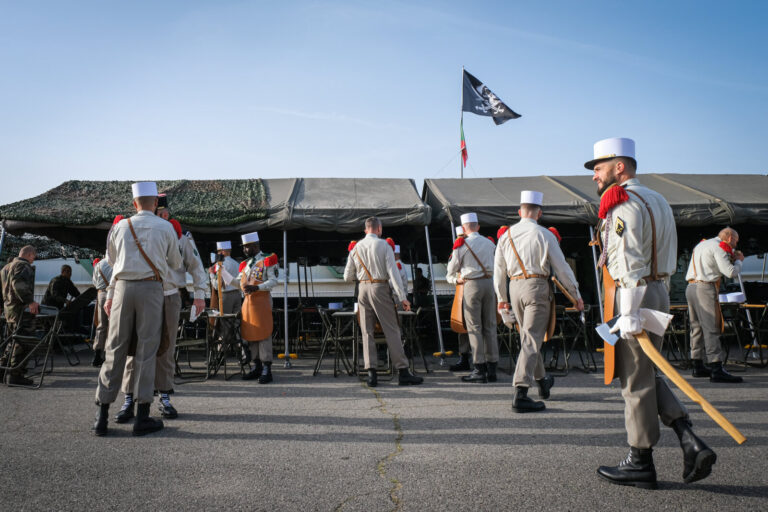 France, Aubagne, 2022-04-31. Celebration of Camerone in Aubagne, headquarter of foreign legion in south of France. Photo