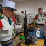France, Aubagne, 2022-04-31. Celebration of Camerone in Aubagne, headquarter of foreign legion in south of France. Photo