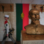 France, Aubagne, 2022-04-31. Celebration of Camerone in Aubagne, headquarter of foreign legion in south of France. Photo