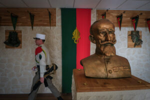 France, Aubagne, 2022-04-31. Celebration of Camerone in Aubagne, headquarter of foreign legion in south of France. Photo