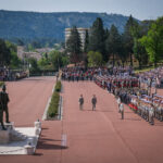 France, Aubagne, 2022-04-31. Celebration of Camerone in Aubagne, headquarter of foreign legion in south of France. Photo