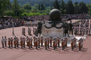 France, Aubagne, 2022-04-31. Celebration of Camerone in Aubagne, headquarter of foreign legion in south of France. Photo