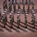 France, Aubagne, 2022-04-31. Celebration of Camerone in Aubagne, headquarter of foreign legion in south of France. Photo