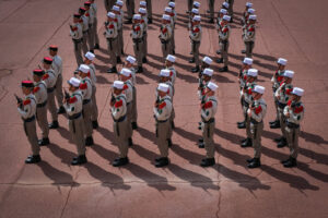 France, Aubagne, 2022-04-31. Celebration of Camerone in Aubagne, headquarter of foreign legion in south of France. Photo