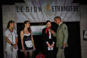 France, Aubagne, 2022-04-31. Celebration of Camerone in Aubagne, headquarter of foreign legion in south of France. Photo