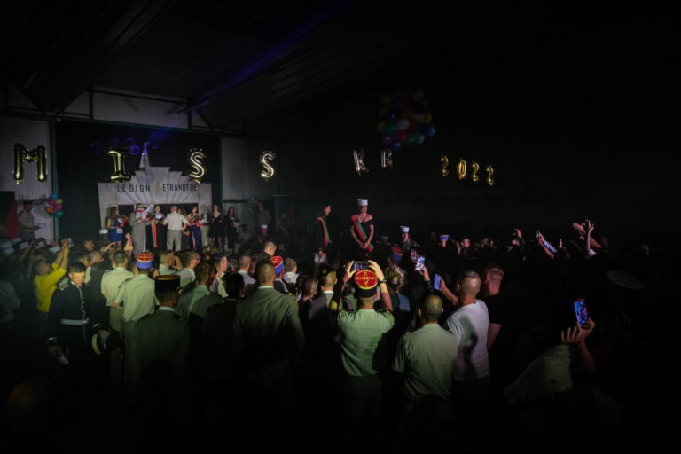 France, Aubagne, 2022-04-31. Celebration of Camerone in Aubagne, headquarter of foreign legion in south of France. Photo