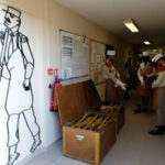 France, Aubagne, 2018-04-30. French Foreign Legion soldiers prepare for ceremony to commemorate the 155th anniversary of