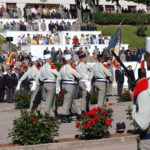 France, Aubagne, 2004-04-30. Ceremony of the battle of Camerone in the 1st foreign regiment (1st RE). Photograph by JR D