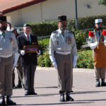 France, Aubagne, 2004-04-30. Ceremony of the battle of Camerone in the 1st foreign regiment (1st RE). Photograph by JR D