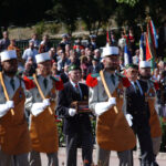 France, Aubagne, 2004-04-30. Ceremony of the battle of Camerone in the 1st foreign regiment (1st RE). Photograph by JR D