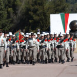France, Aubagne, 2004-04-30. Ceremony of the battle of Camerone in the 1st foreign regiment (1st RE). Photograph by JR D