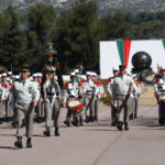 France, Aubagne, 2004-04-30. Ceremony of the battle of Camerone in the 1st foreign regiment (1st RE). Photograph by JR D